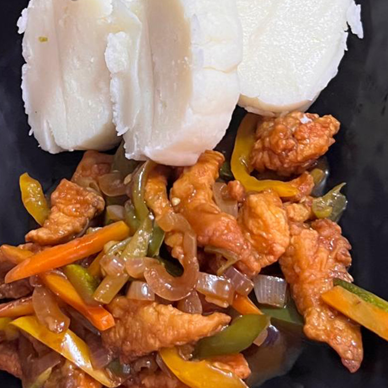 stir fry fish